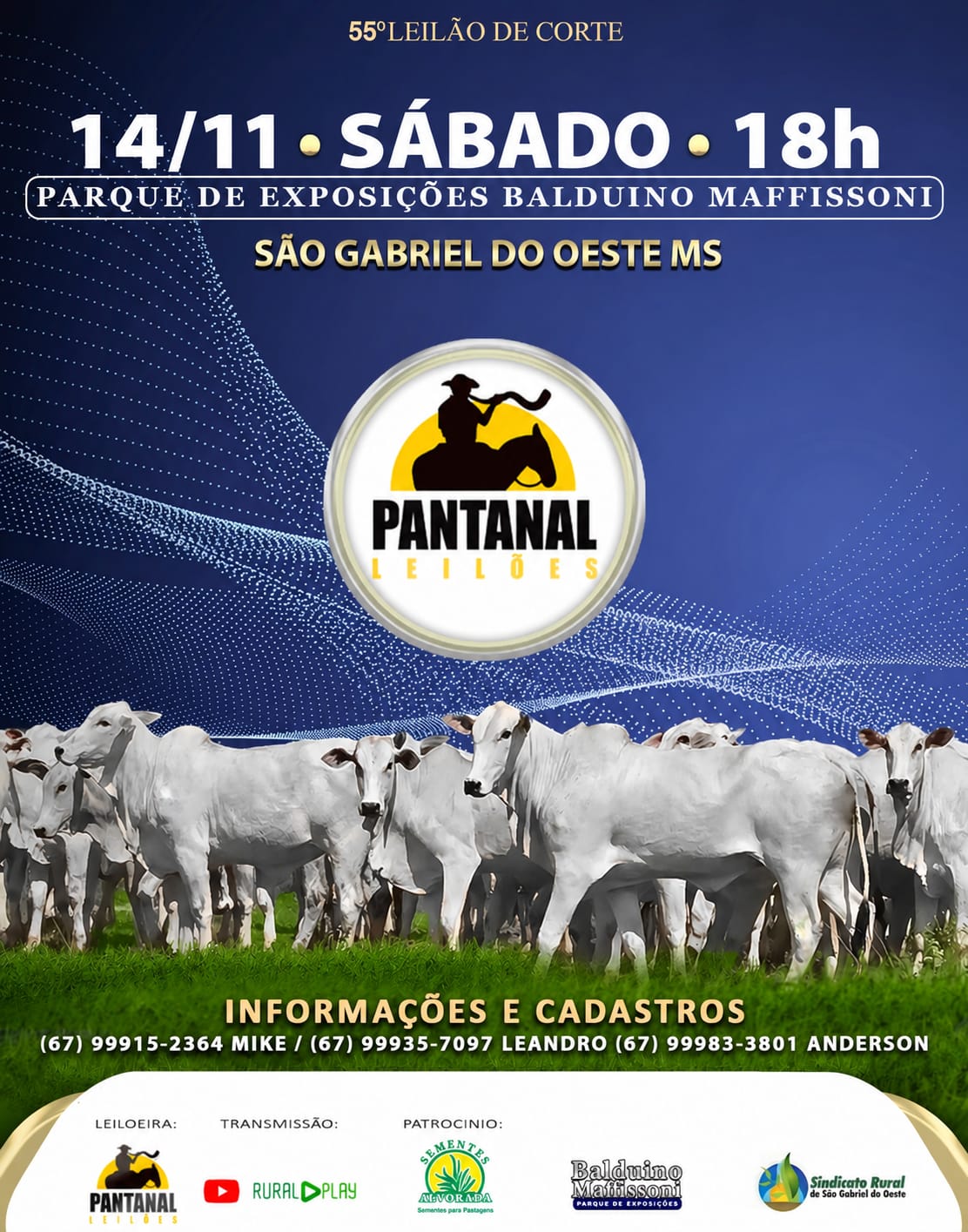 55° LEILÃO DE CORTE INTEGRAÇÃO SGO - PANTANAL LEILÕES